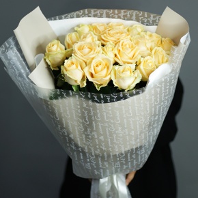 Букет из 19 роз Аваланж (70 см) в Кашире