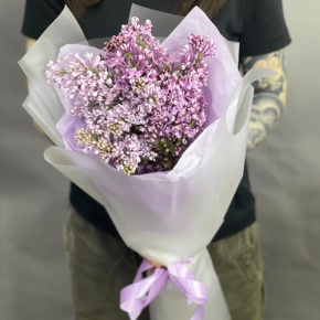 Букет из 9 веток ароматной сирени в Кашире