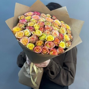 Букет "Валентино" из 51 розы (60 см) в Кашире