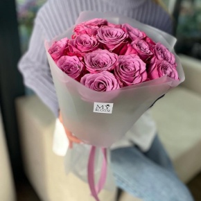 Букет из 15 роз Меритим (50 см) в Кашире