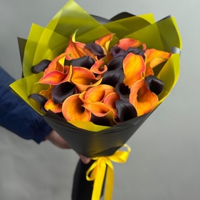 Букет "Карамель" из 29 калл в Кашире