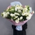 Букет "Изысканность" из 31 белой эустомы в Кашире Букет "Изысканность" из 31 белой эустомы в Кашире
