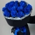 Букет "Блу мун" из 15 синих роз (Эквадор) в Кашире