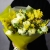 Букет из ранункулюсов и мимозы в Кашире