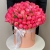 Композиция в шляпной коробке из 113 пионов Корал Шарм в Кашире Композиция в шляпной коробке из 113 пионов Корал Шарм в Кашире