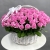 Композиция в корзине из 101 розовой розы Аква (40 см) в Кашире Композиция в корзине из 101 розовой розы Аква (40 см) в Кашире