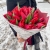 Букет 27 красных тюльпанов в Кашире Букет 27 красных тюльпанов в Кашире